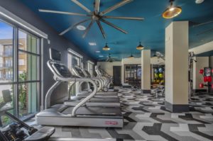 Fitness center with strength training and cardio equipment